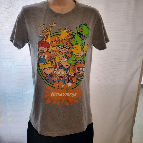 Nickelodeon Gray Kids T-Shirt - Picture 1 of 8